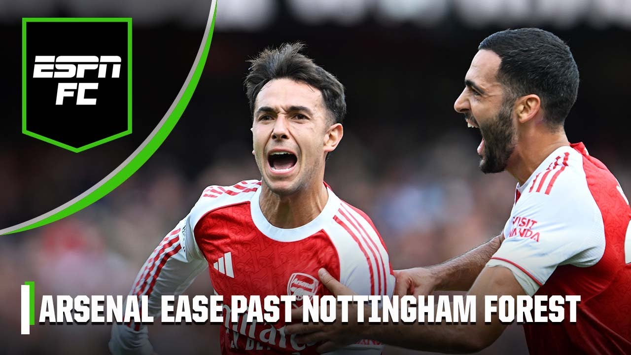 Arsenal vs. Nottingham Forest FULL REACTION! Madueke & Zubimendi shine for Areteta’s side | ESPN FC