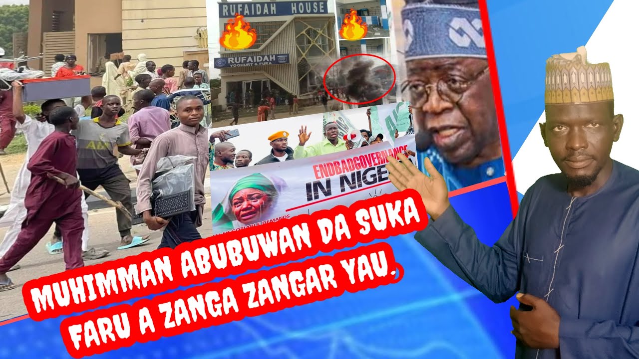 Kone ma'aikatu da kamfanoni a zanga zangar arewacin nigeria, Muhimman Abubuwan da suka faru.