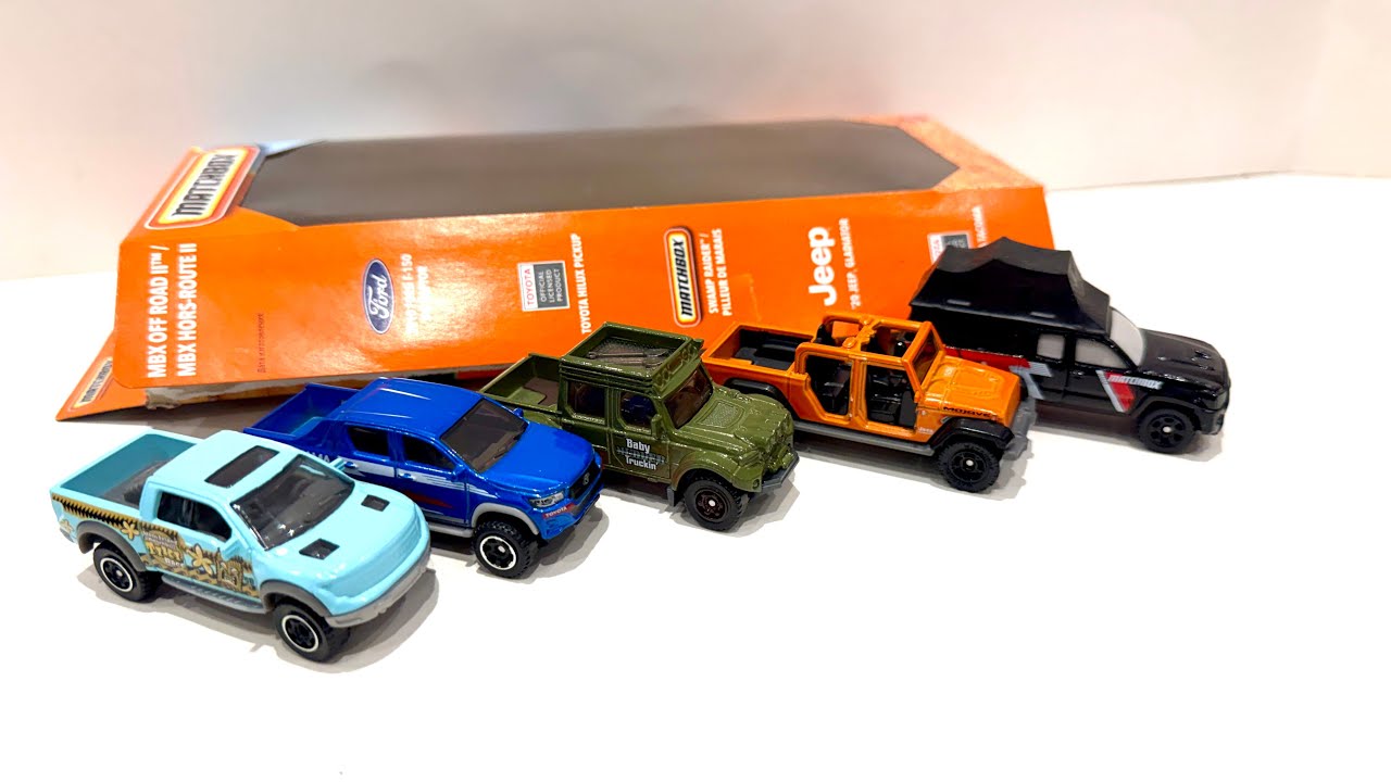 Обзор набора Matchbox Off Road II 5 Pack 2026 года.