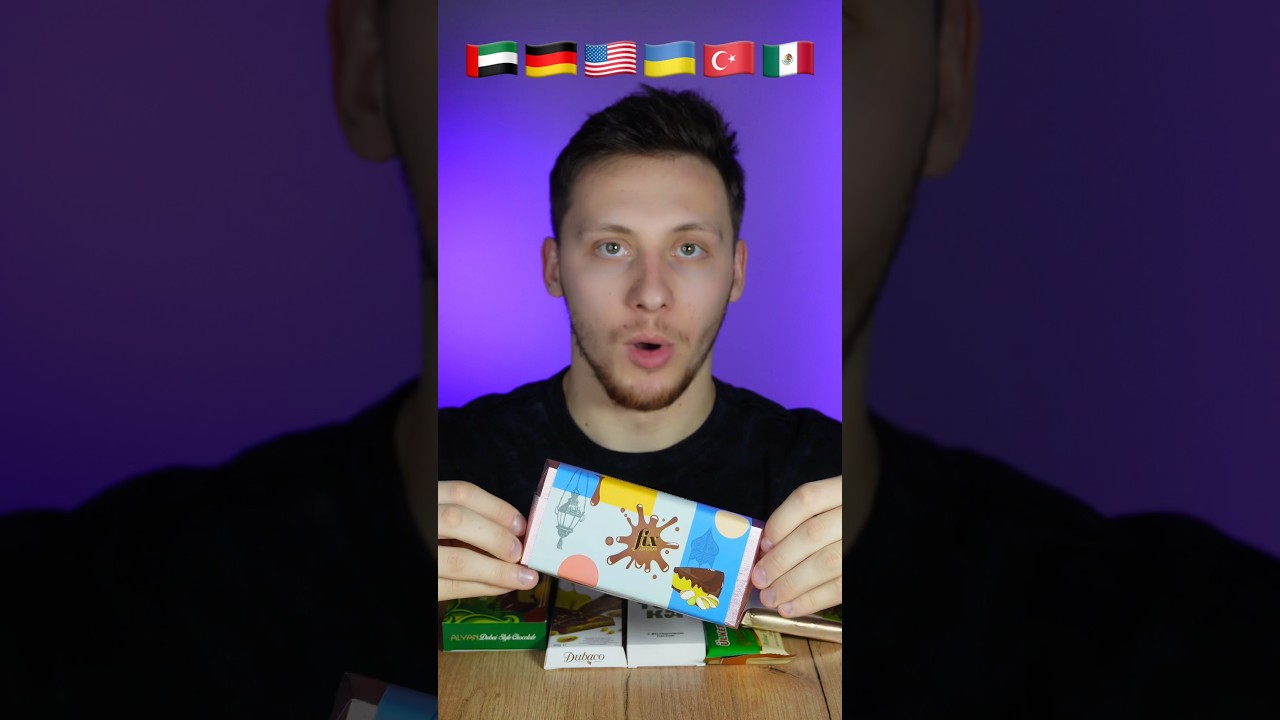ASMR: DUBAI CHOCOLATE FLAG MUKBANG #mukbang #asmr #chocolate
