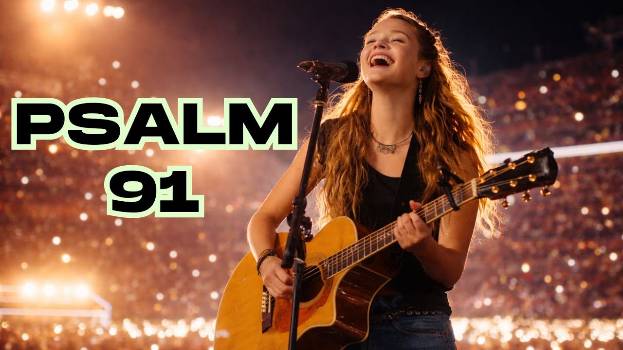 Psalm 91 Acoustic Worship | Female Voice & Guitar (Peace & Protection)