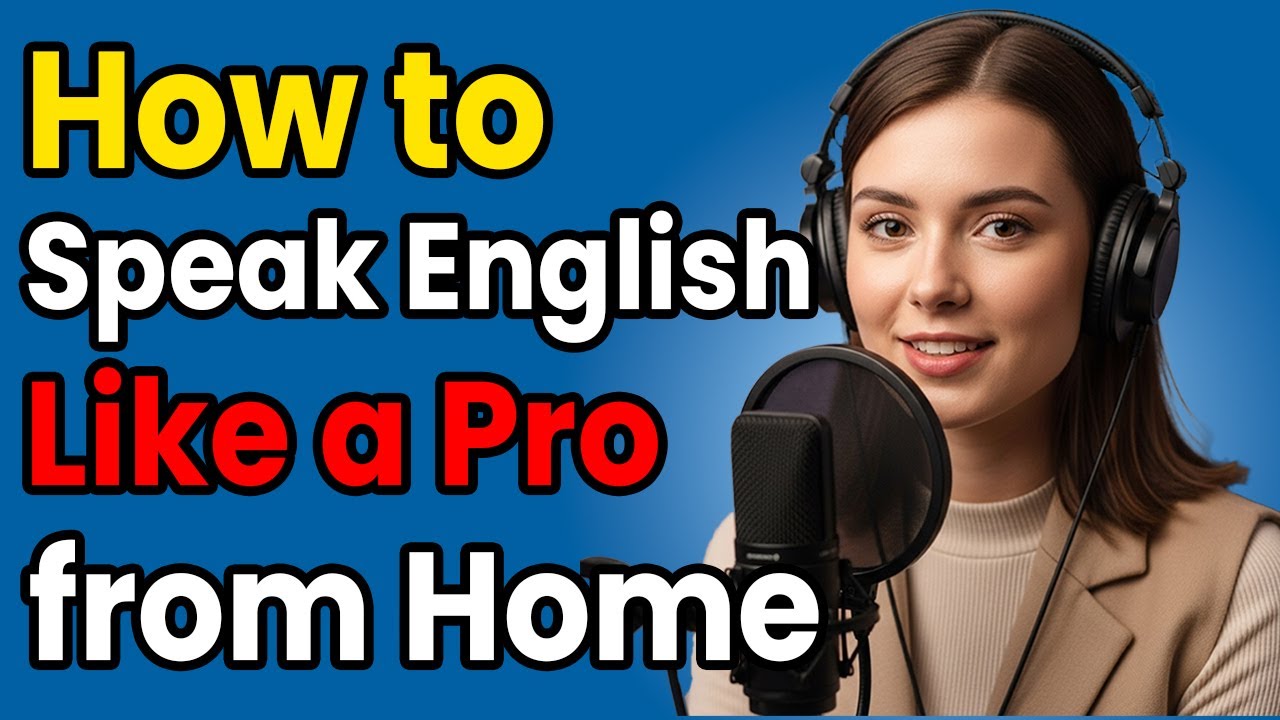 How to Speak English Like a Pro from Home | Step-by-Step Learning Guide | English Podcast