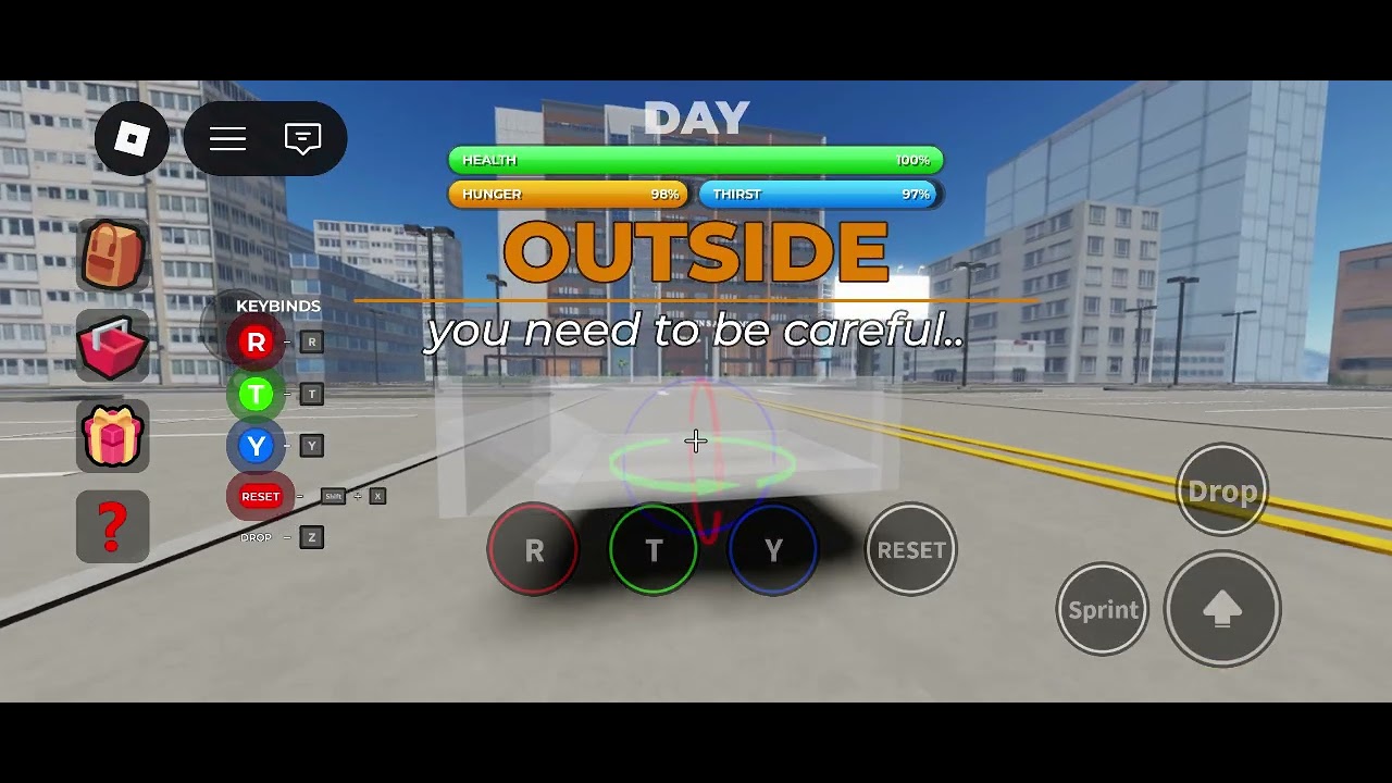 Playing stay inside for the first time 