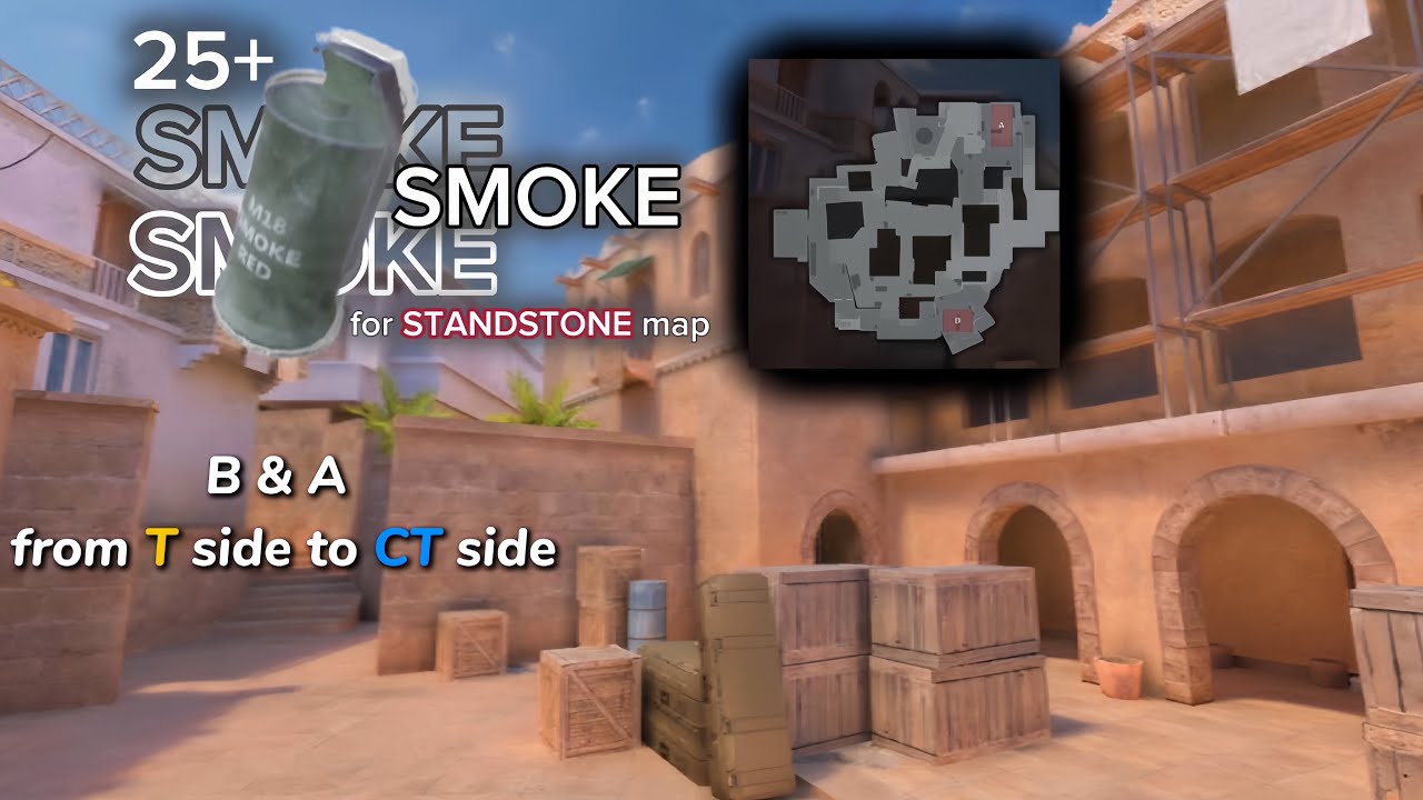 +25 SMOKE for Sandstone Map in STANDOFF2