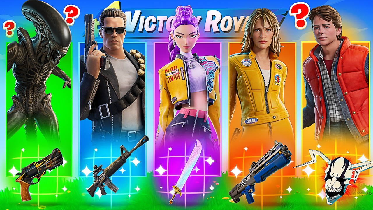 The *RANDOM* MOVIE BOSS Challenge in Fortnite!