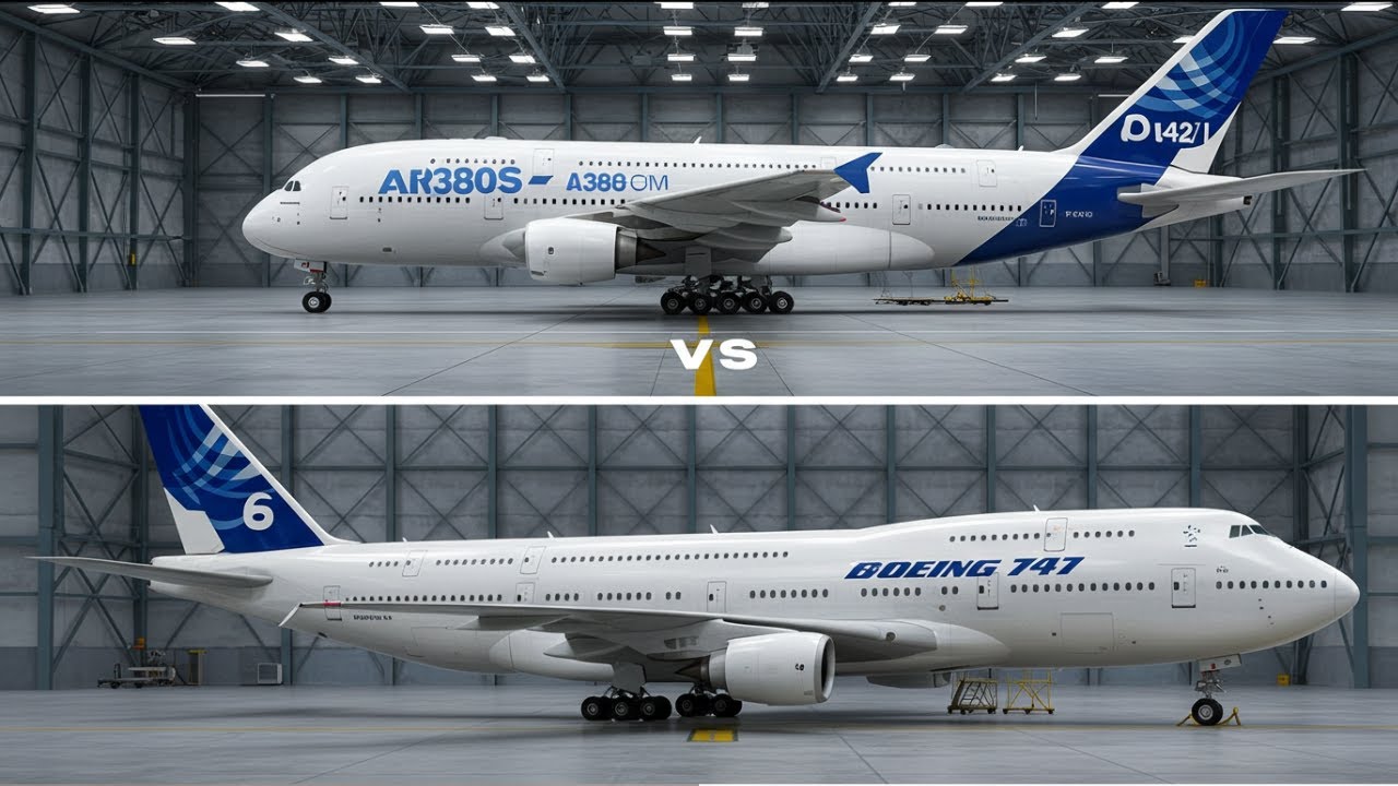 A380 против Boeing 747 в 2025 году: какой реактивный самолет доминирует?