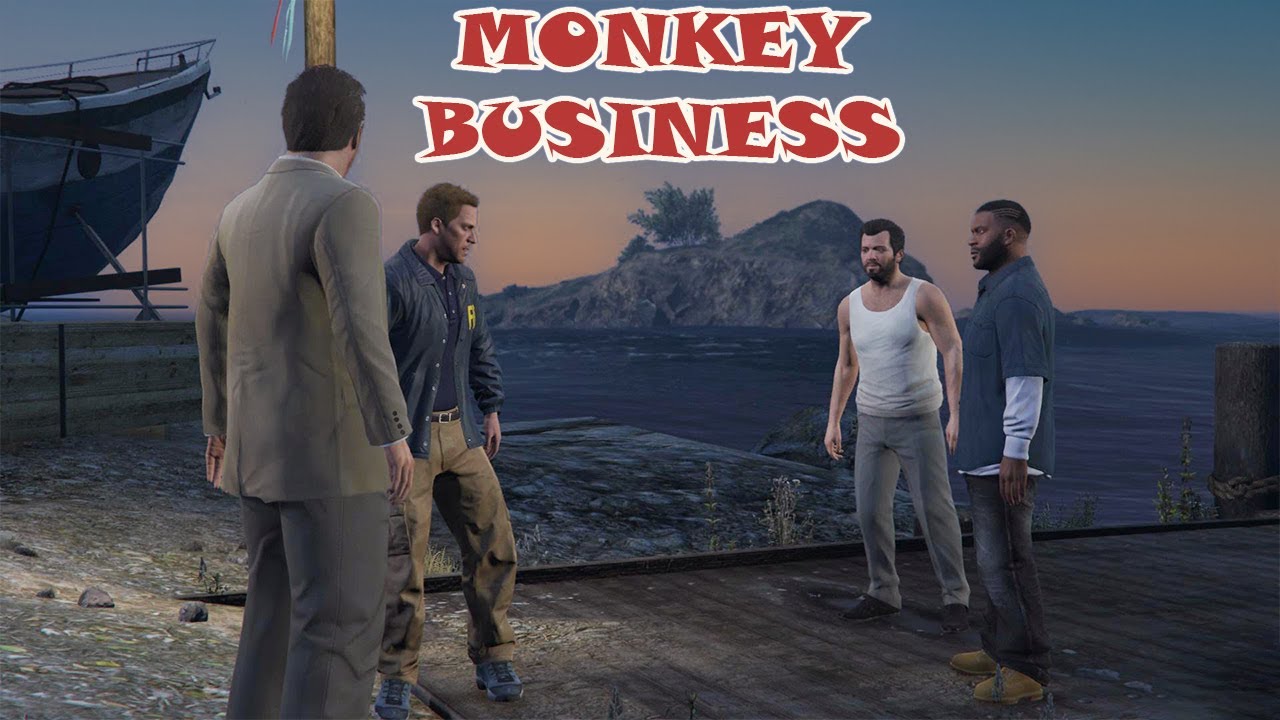 * MONKEY BUSINESS * GTA 5  Walkthrough Full Gameplay Hindi (Part 44)