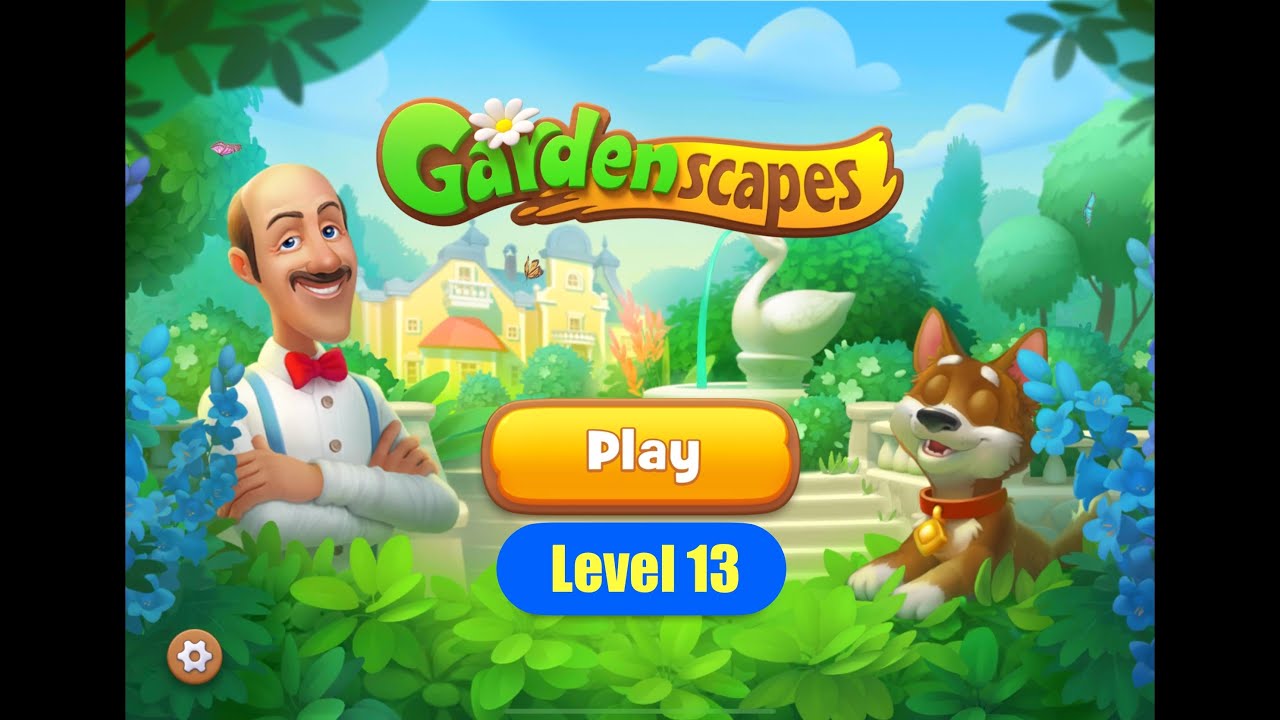 Level 13 : Gardenscapes game बच्चो का गेम | Mini puzzle game | ThrillXpress