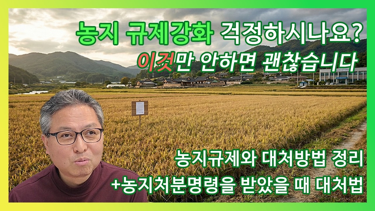 벌금만 수천만 원? 농지법 위반 '이행강제금 25%' 폭탄 피하는 유일한 방법