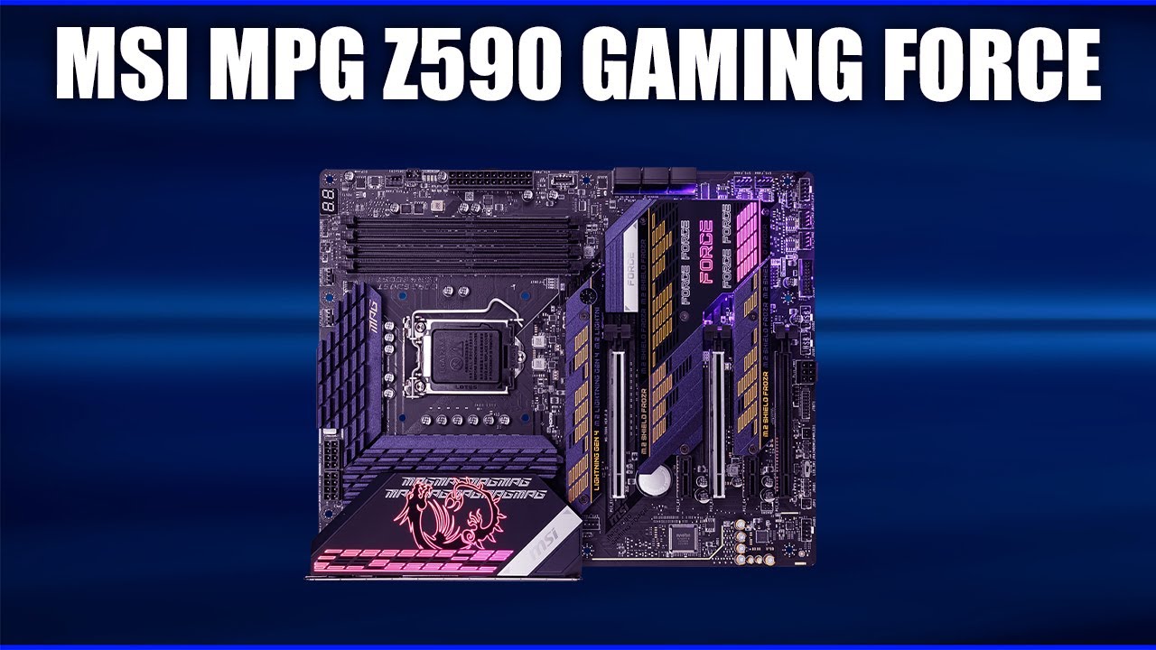 Материнская плата MSI MPG Z590 GAMING FORCE