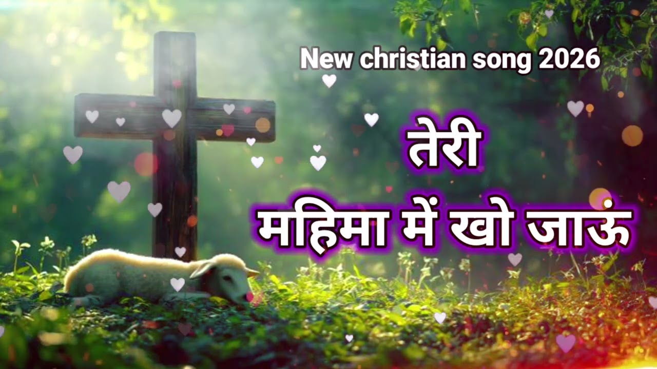 तेरी महिमा में खो जाऊं 🎵✝️ New Masih worship song 🎵 2026 ✝️💞 heart touching Jesus song 🔥