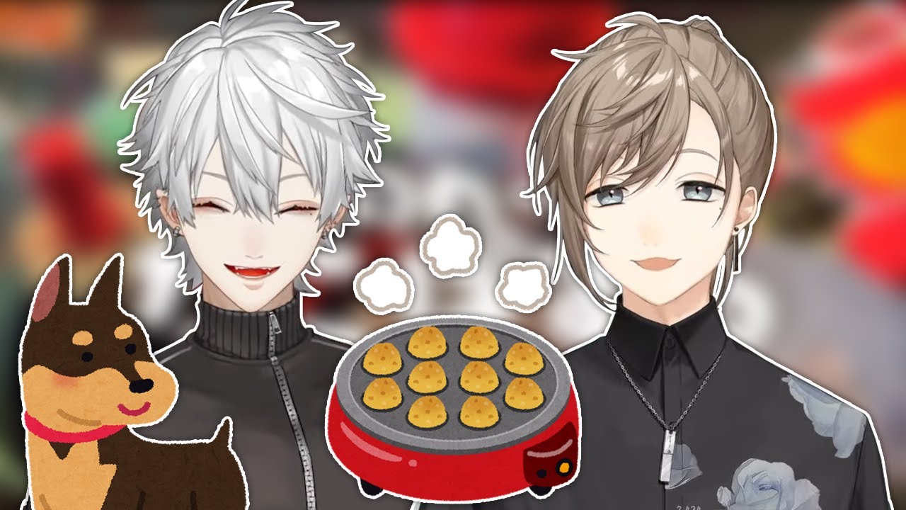 [ENG SUB] Chronoir's takoyaki party [Kanae / Kuzuha / Nijisanji]