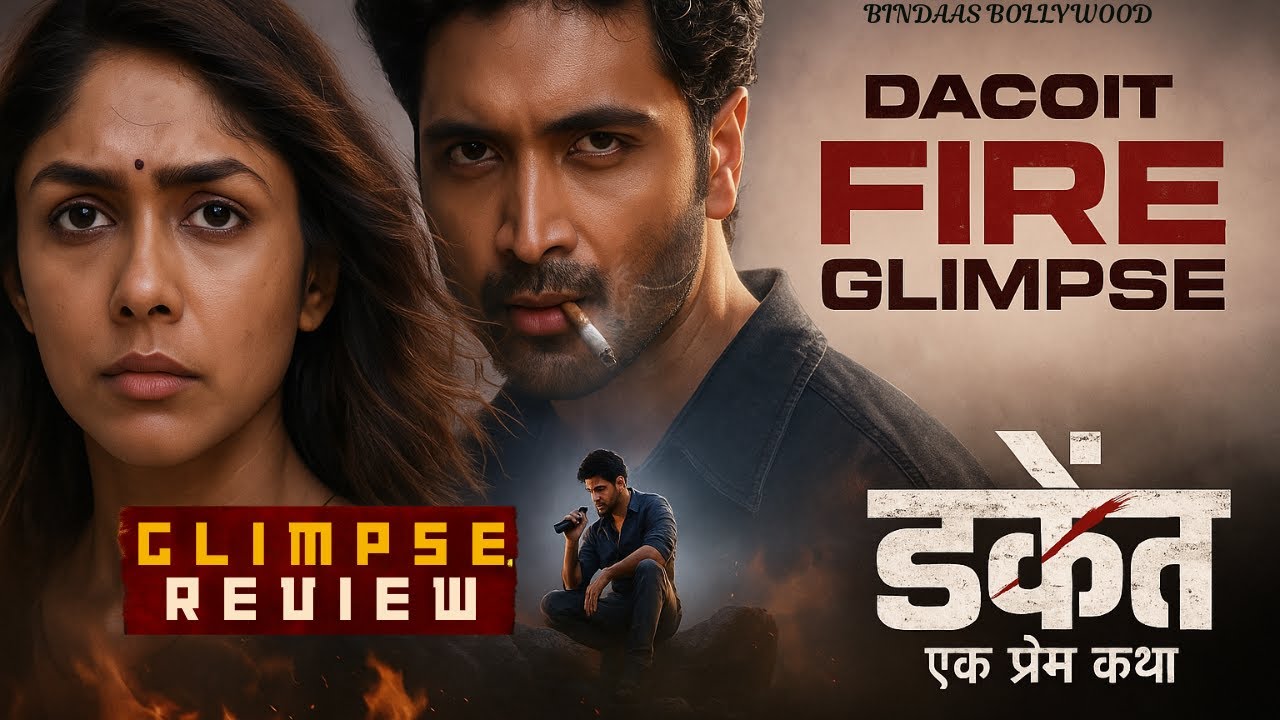 Dacoit Fire Glimpse Review | Bindaas Bollywood