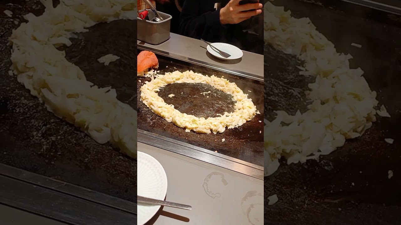 Monjayaki in Sapporo, Delicious!! #monjayaki #delicious #sapporo