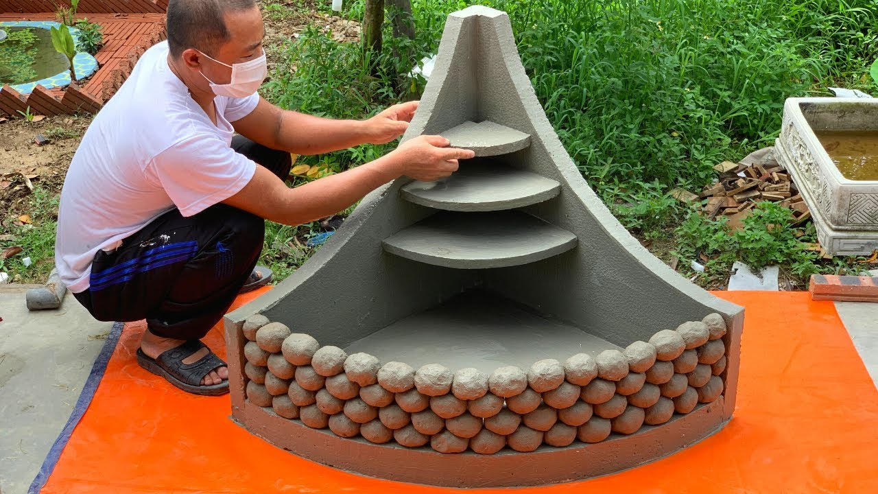 Aquarium Ideas From Styrofoam and Cement