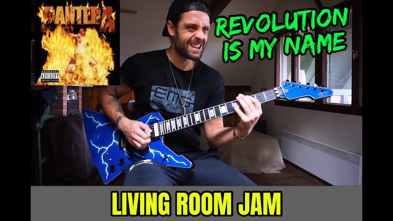 PANTERA ✊ REVOLUTION IS MY NAME ✊ Living Room Jam 🔥 playthrough by ATTILA VOROS