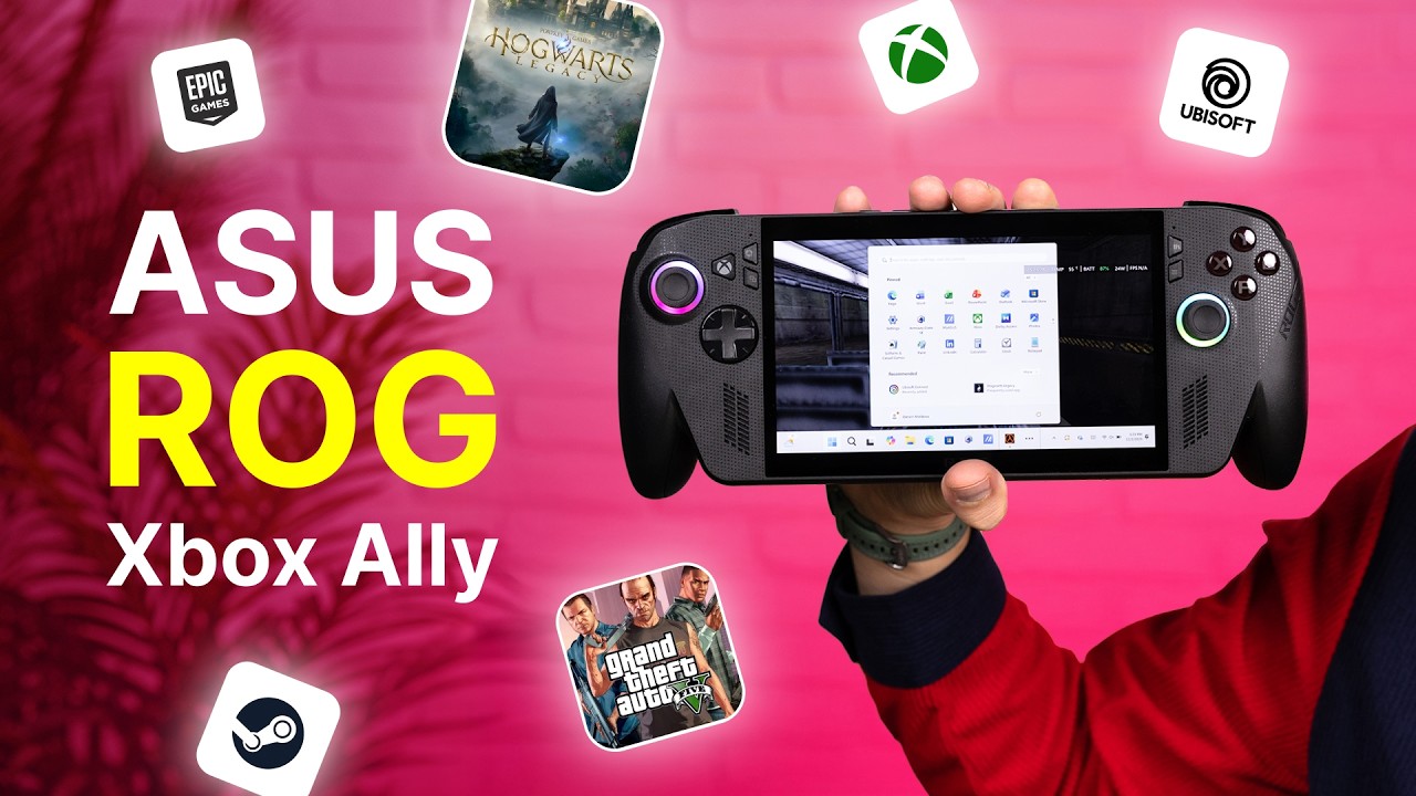 ASUS ROG Xbox Ally X. Consolă, PC și Xbox într-un Singur Device!