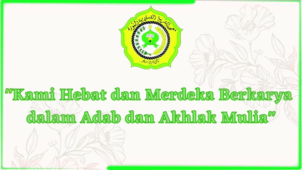 PERAYAAN HARI ULANG TAHUN XXXVII PONDOK PESANTREN AL MUNAWWARAH & WISUDA SANTRI KELAS AKHIR PART 2