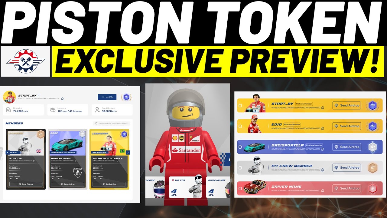 PISTON TOKEN *EXCLUSIVE PREVIEW* New Leaked Game Promo Video!!