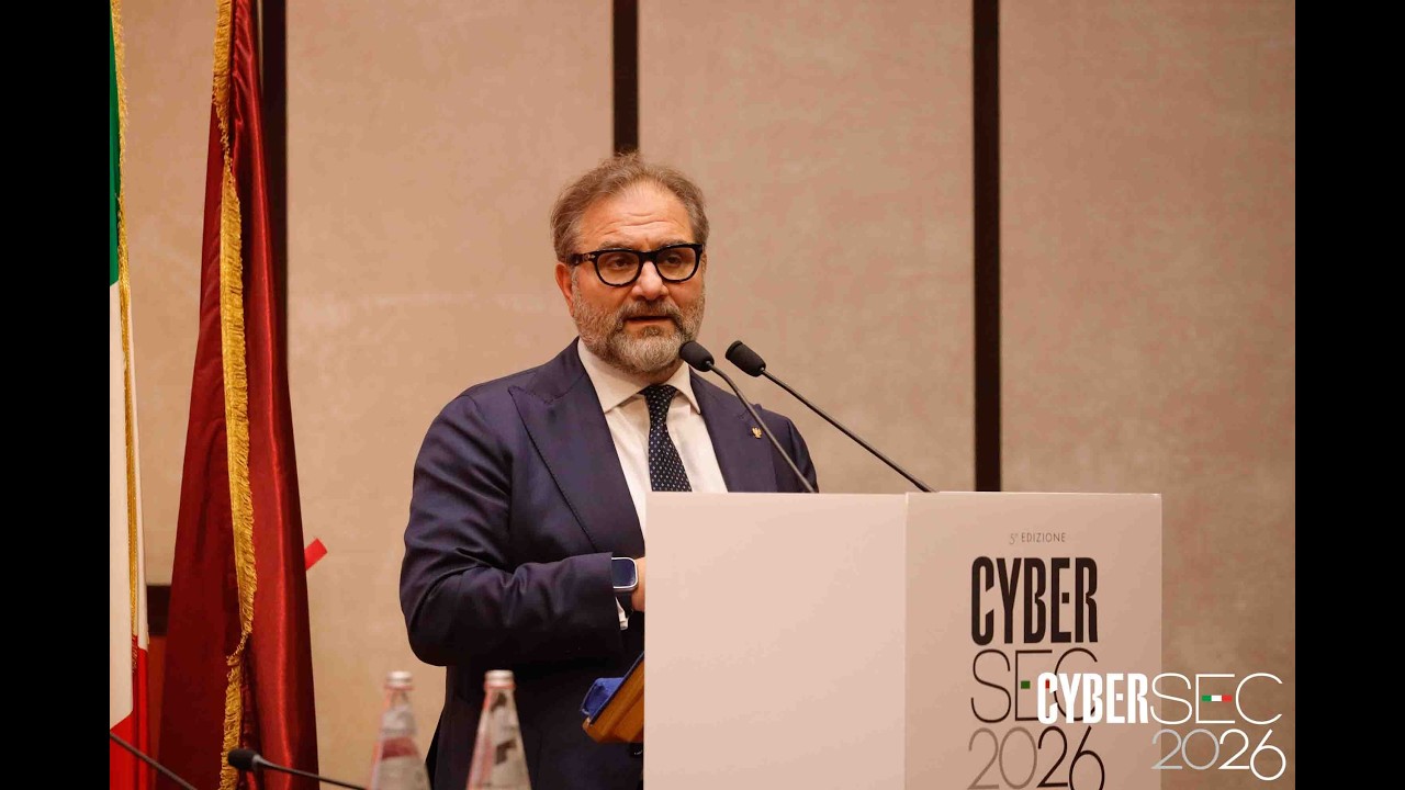 CyberSEC2026, l'intervento di chiusura di Ivano Gabrielli (Polizia Postale)
