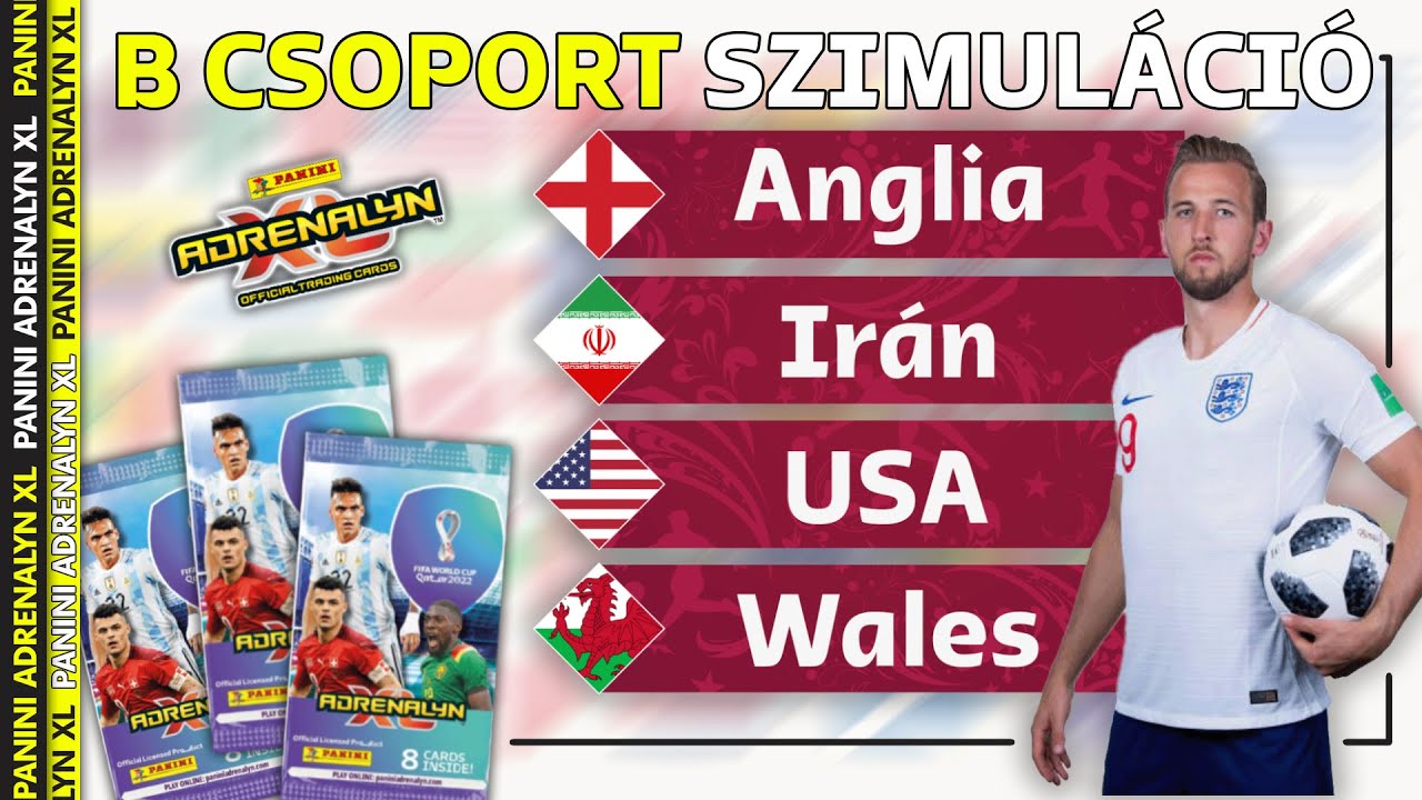 VB B-CSOPORT SZIMUL&Aacute;L&Aacute;S! I Panini Adrenalyn XL FIFA World Cup Qatar 2022 I DUPLA RARE!