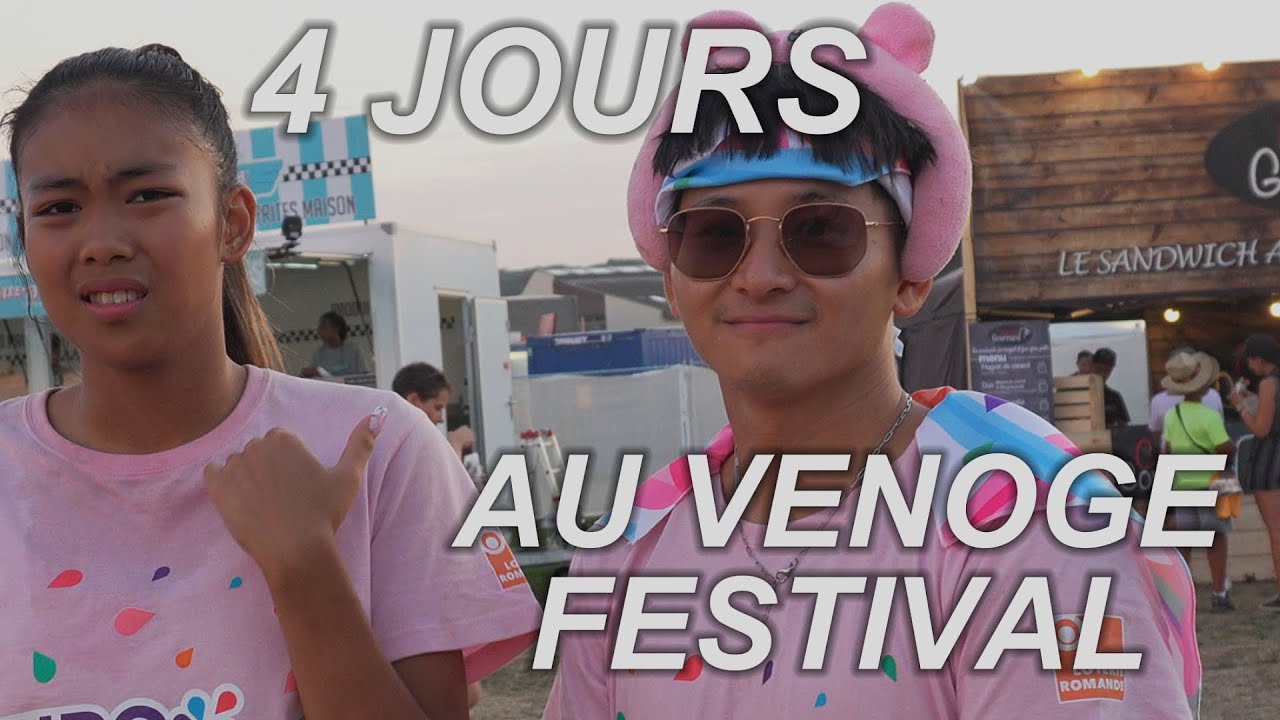 4 JOURS AU VENOGE FESTIVAL (Bigflo et Oli, Jason Derulo, Luidgi, ...)