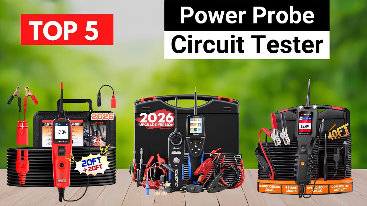Top 5 Best Power Circuit Probe Testers 2026 | Best on Amazon for Car Diagnostics