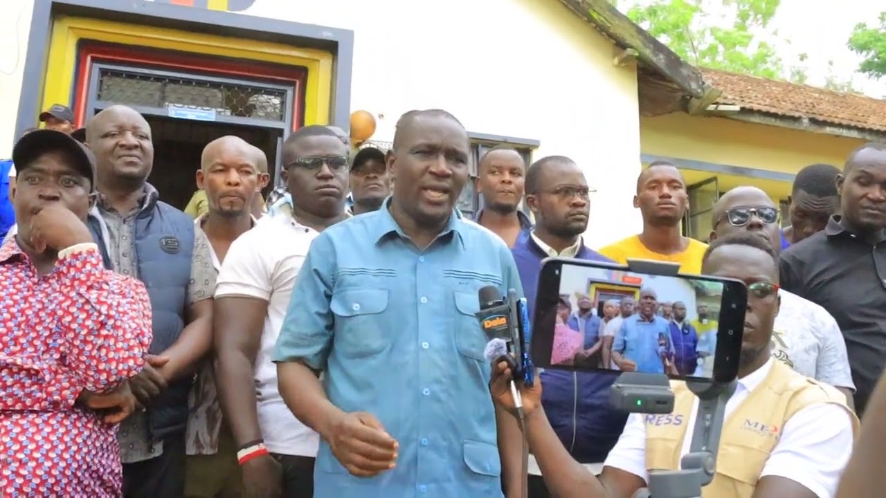 Mp Masara full speech On Their war with Governor  Ochilo Ayacko At police station.