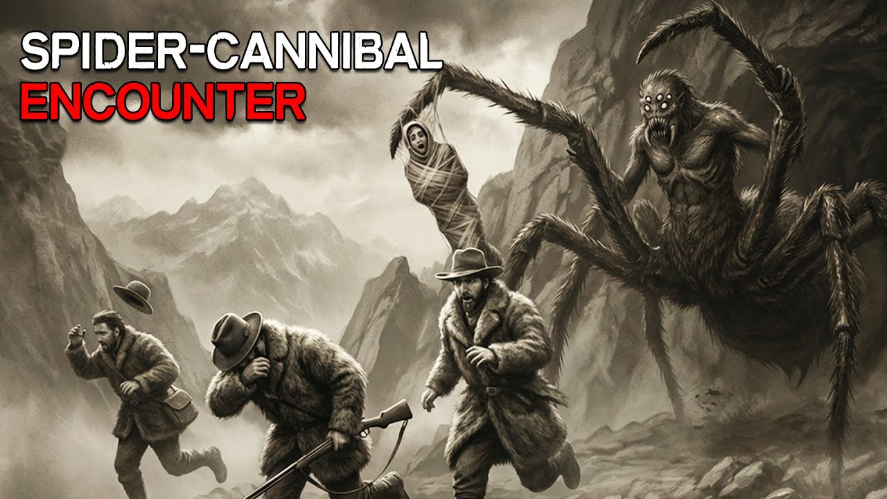 In 1976,anthropologists said that the Man-Eating Spider tried to eat them in the mountains of Canada