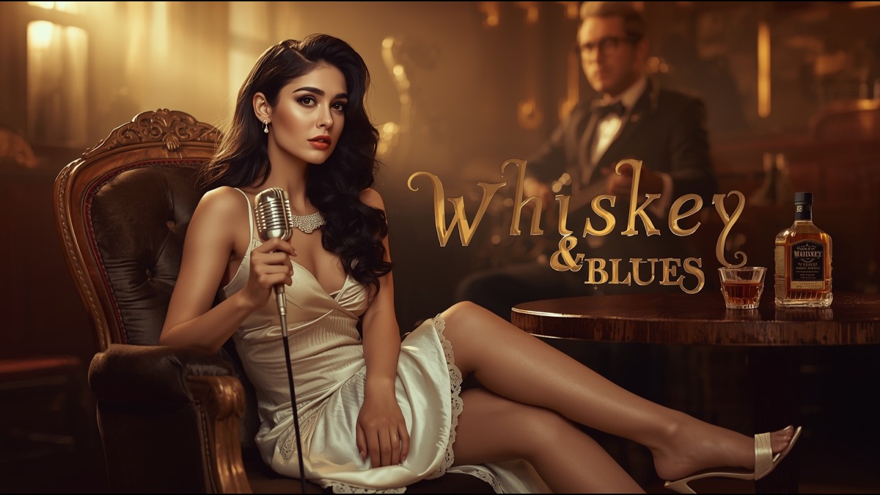 Whiskey Blues Project – Quiet Thunder 🥃 | Best Relaxing Slow Blues Guitar for Late Night Mood