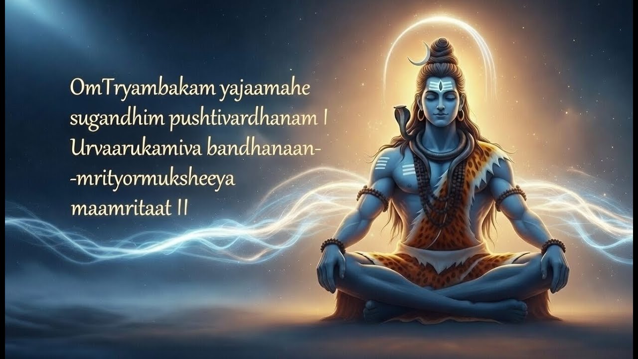 Om Tryambakam Yajamahe | Mahamrityunjaya Mantra | Healing, Protection & Inner Strength