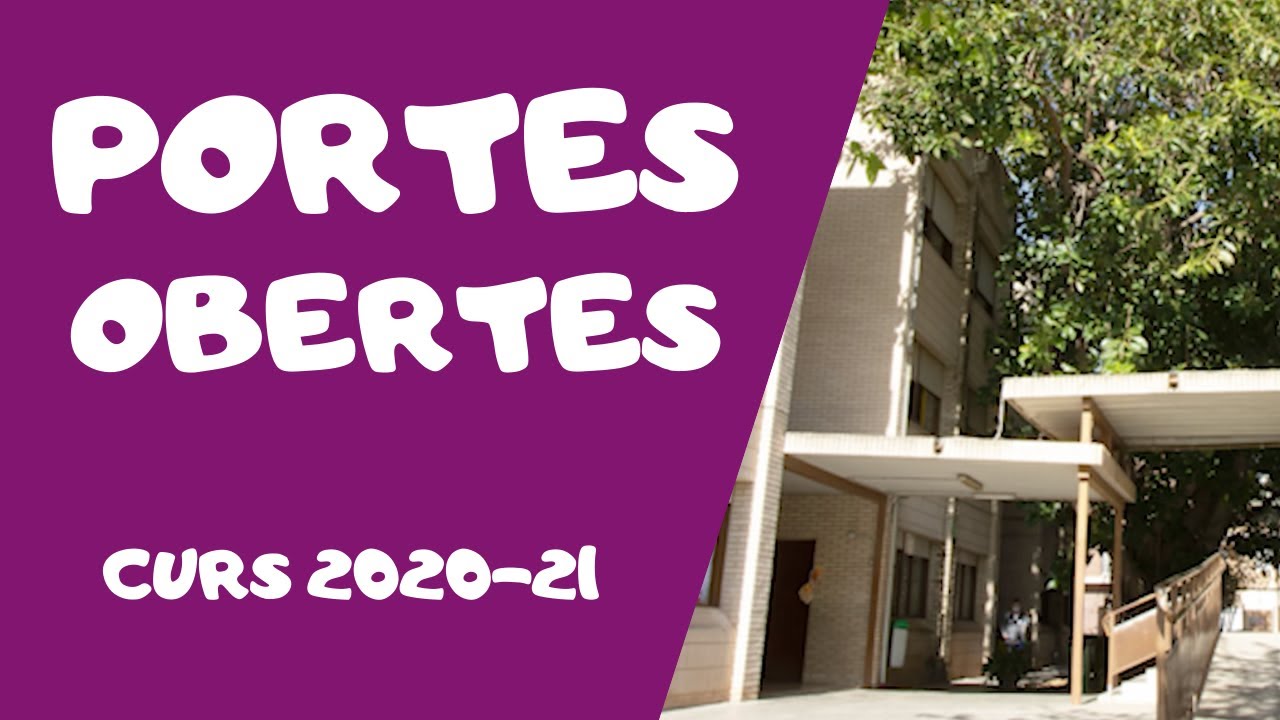 CURS 2020-21 | PORTES OBERTES CEIP CLARA CAMPOAMOR