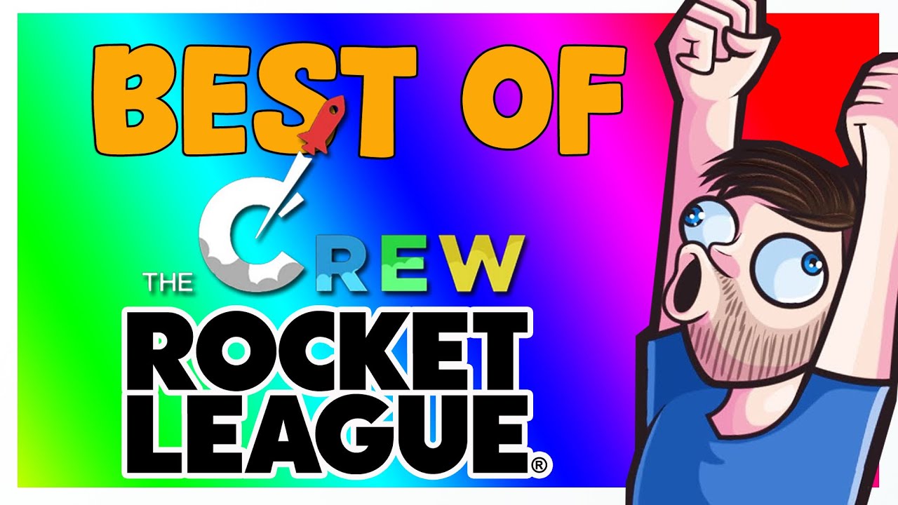 Best Of The Crew And Friends on Rocket League! (The Crew Funny Moments)