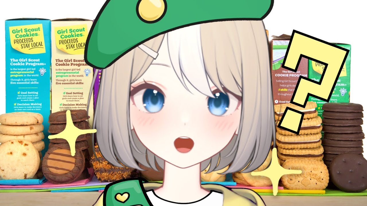 【HANDCAM】Trying GIRL SCOUT cookies!🍪 YES They Are REAL!!!✨