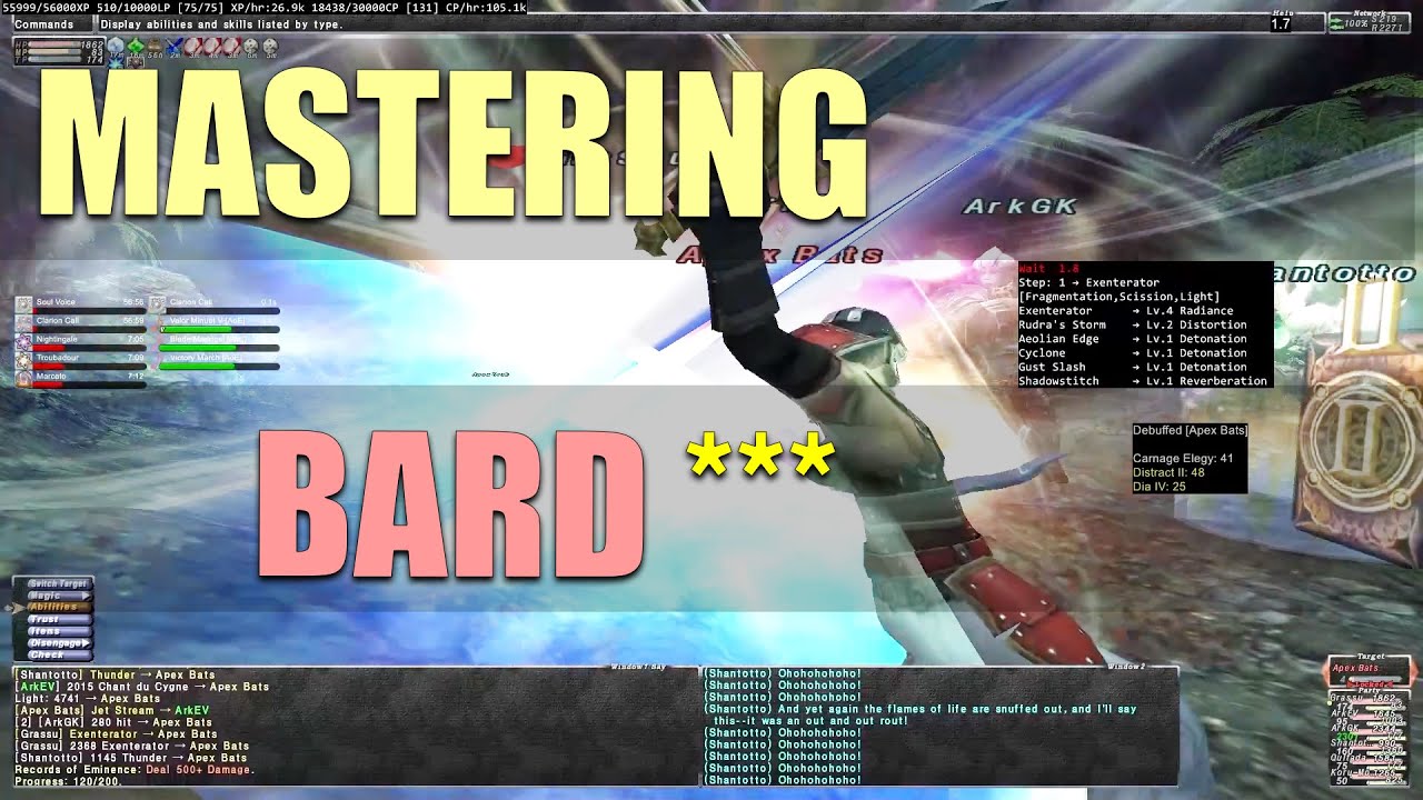 FFXI Vlog Master Bard