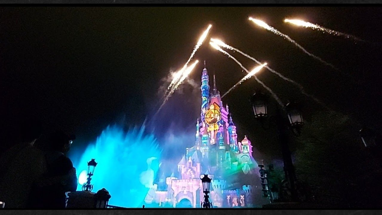 Momentous nighttime spectacular  Disneyland hongkong || keindahan kembang api  #hongkong 