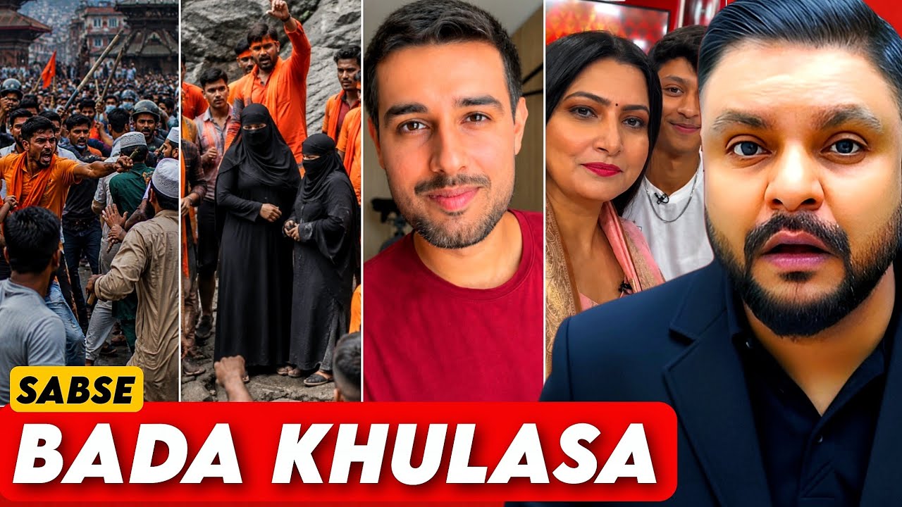 Nepal Controversy | Dhruv Rathee | BJP IT Cell | Chitra Tripathi | Mr Reaction Wala