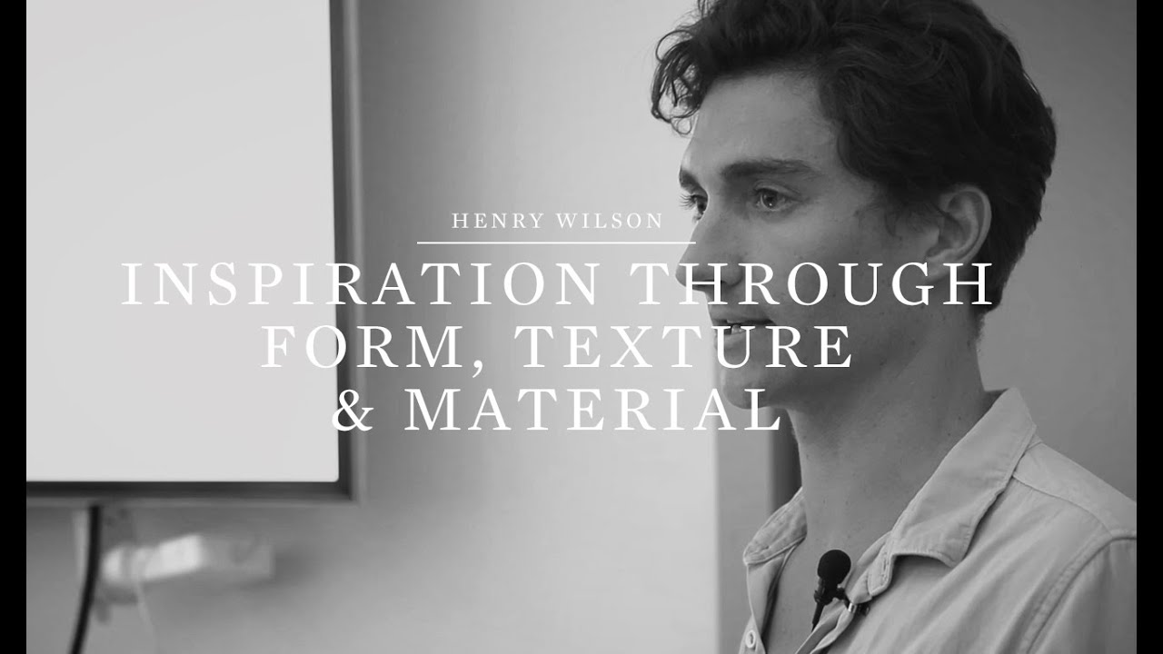 deFrost* 36: Henry Wilson - Inspiration Through Form, Texture & Material