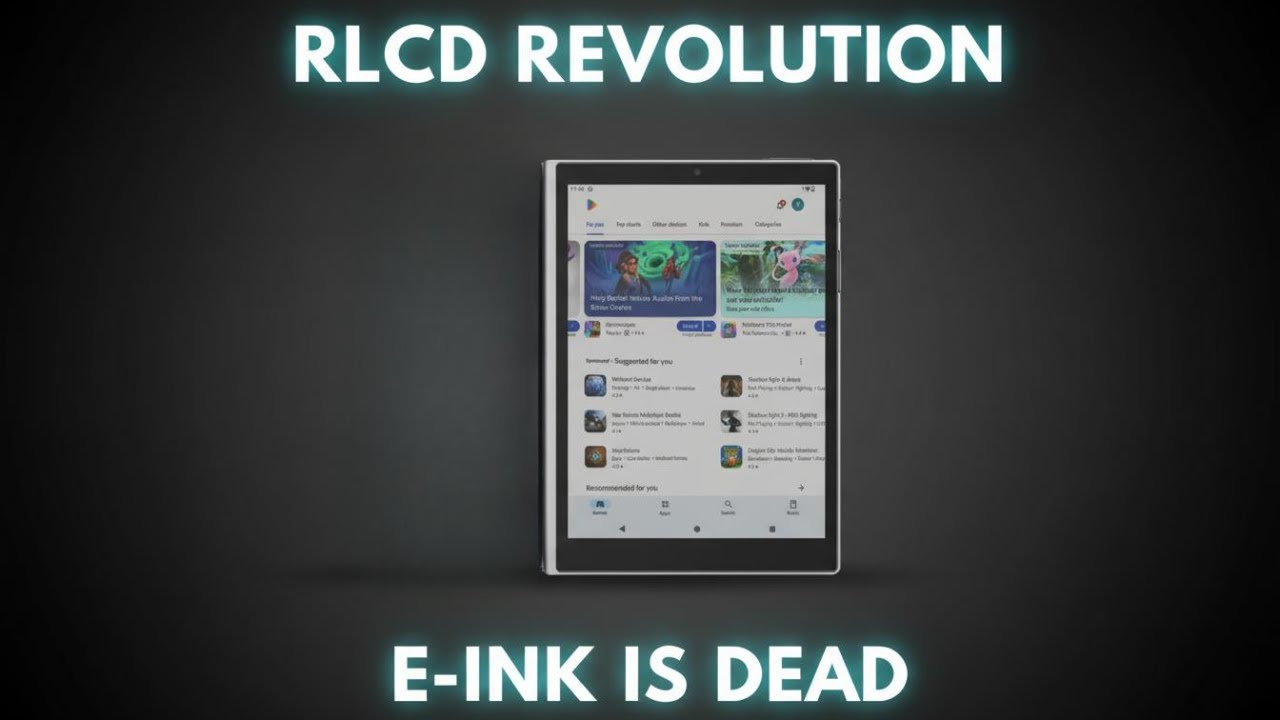 E-Ink umarł? Poznaj tablet Paper 7 RLCD!