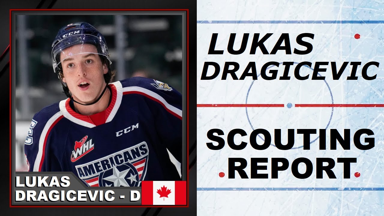 LUKAS DRAGICEVIC Highlights 2023 NHL Draft Prospect | Lukas Dragicevic scouting report