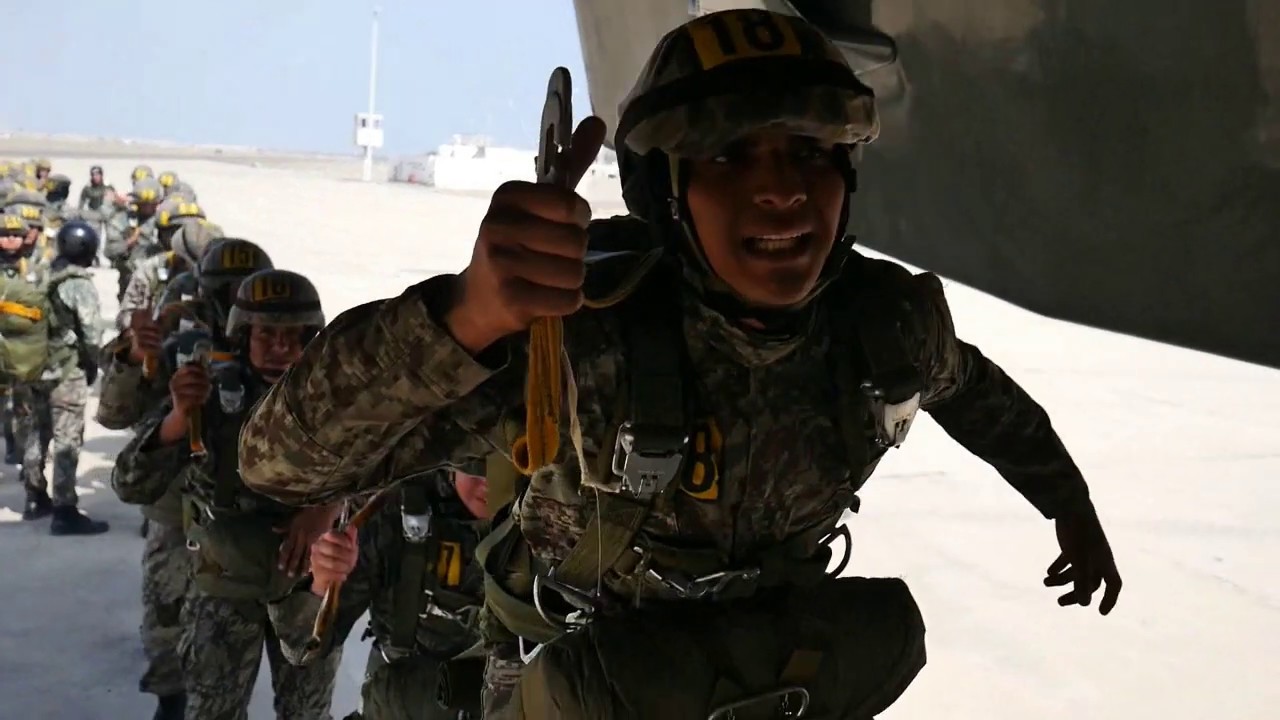 Curso Paracaidismo militar 2019 Perú