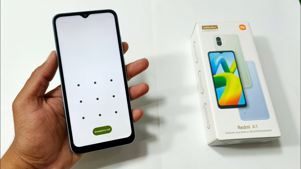 Redmi A1 (2022) Hard Reset | Redmi A1 Pattern Unlock Android 12 | Forgot Password