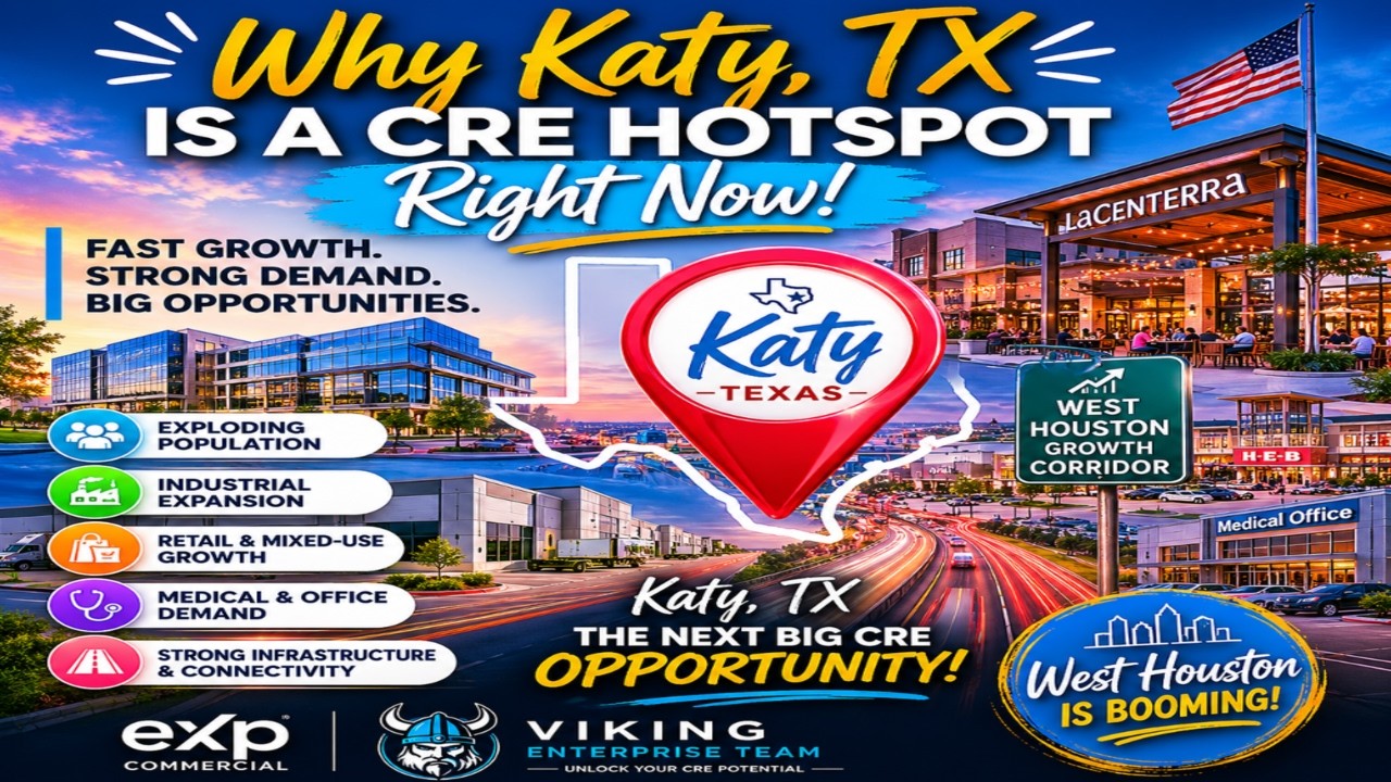 Katy TX Commercial Real Estate is EXPLODING (Here's Why)