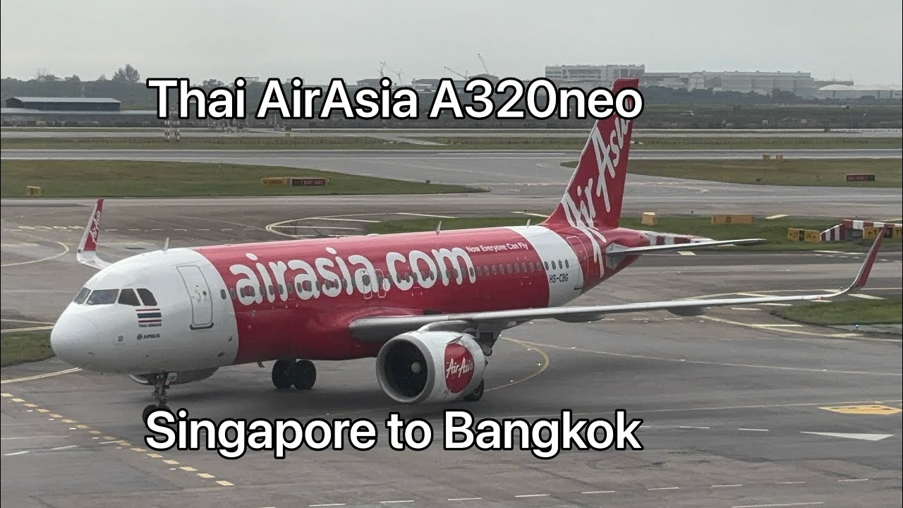TRIPREPORT || Singapore to Bangkok || Thai AirAsia