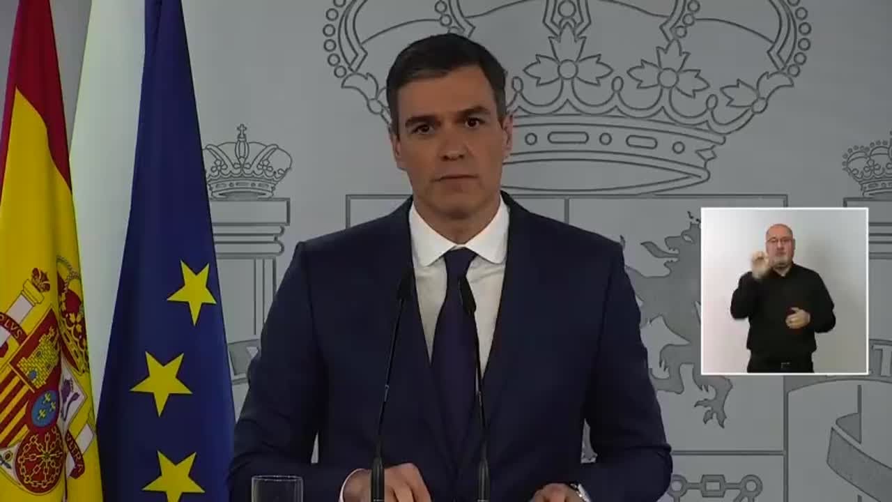 Pedro Sánchez anuncia los cinco hitos que se marca el Gobierno en torno a la vacunación