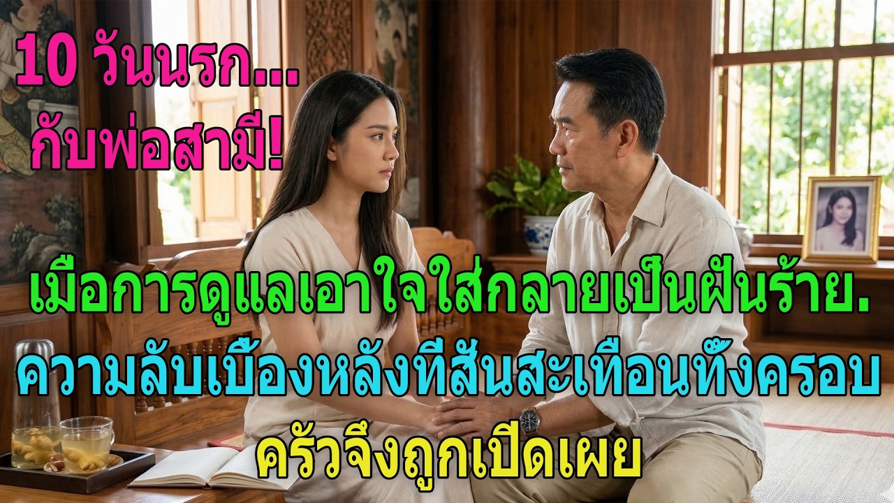 เมื่อการดูแลเอาใจใส่กลายเป็นฝันร้าย... ความลับเบื้องหลังที่สั่นสะเทือนทั้งครอบครัวจึงถูกเปิดเผย 💔