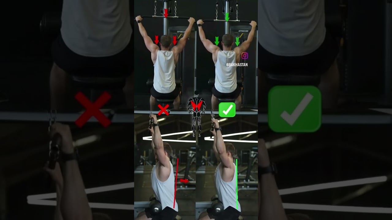 PULLEY FRENTE PEGADA PRONADA COM BARRA RETA: COMO FAZER CORRETAMENTE? #muscula&ccedil;&atilde;o #academia #treino