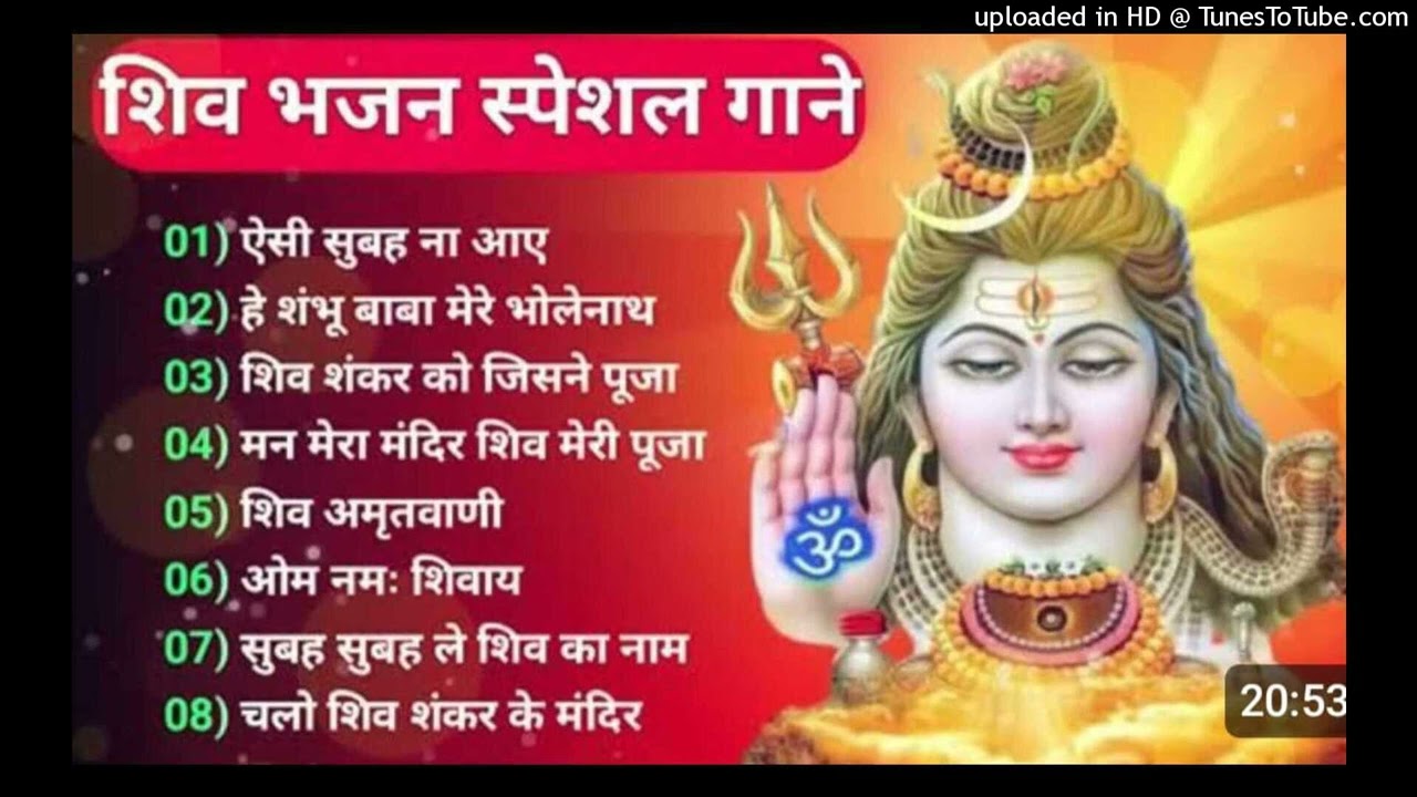 सोमवार_Special_शिव_भजन_ऐसी_सुबह_ना_आए_I_Aisi_Subah_Na_Aaye_I_ANURADHA_PAUDWAL_I_Morning_Shiv_Bhajan(
