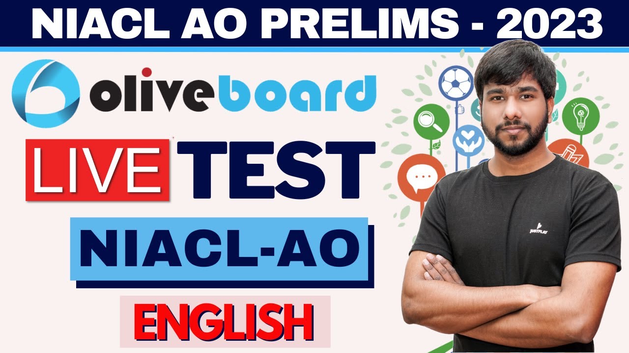 NIACL AO LIVE TEST Oliveboard 2023 | Solution | 100% accuracy | English by Varun Chitra | StudyQuick