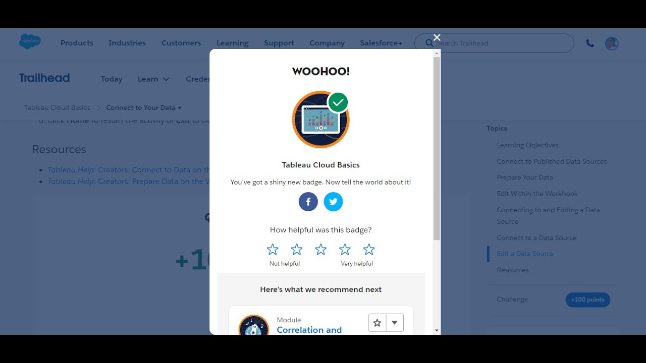 Tableau Cloud Basics | Trailhead Salesforce
